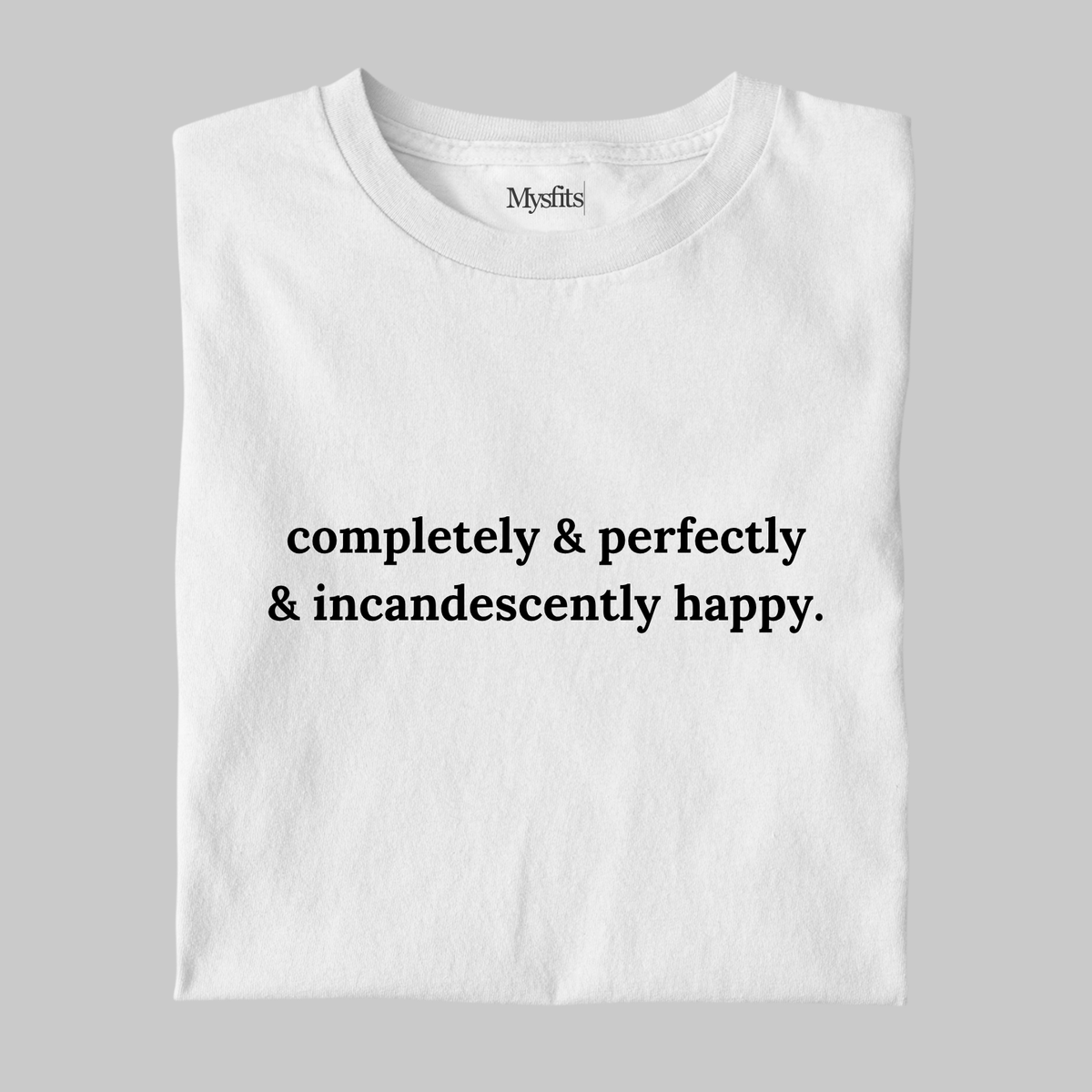 Completely Happy: Literature Tee