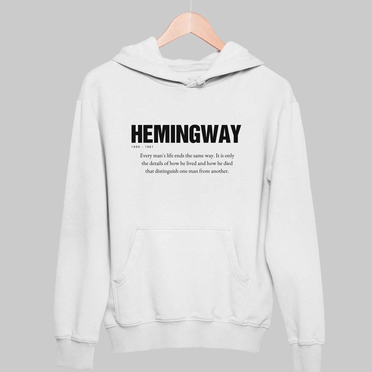 Hemingway: Literature Hoodie