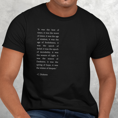 The Best of Times: Dickens Literature Tee