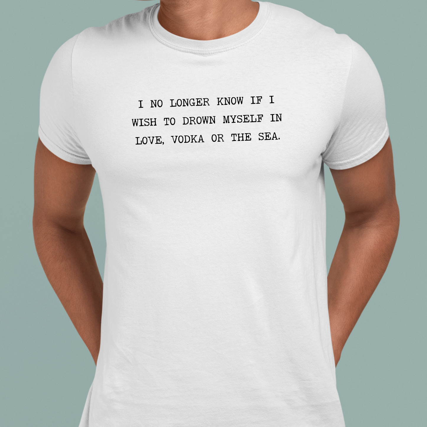 Love, Vodka, Sea - Minimal Tee