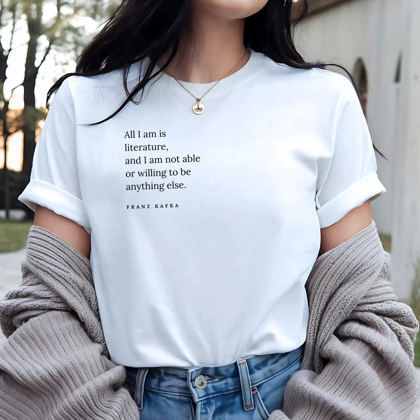 I Am Literature: Minimal Tee