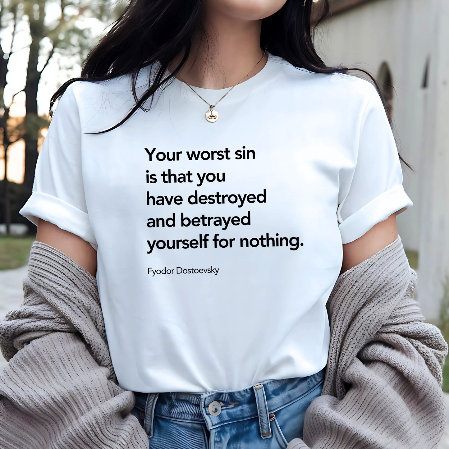 Your Worst Sin: Literature Tee
