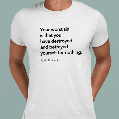 Your Worst Sin: Literature Tee