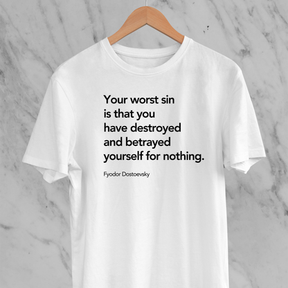 Your Worst Sin: Literature Tee