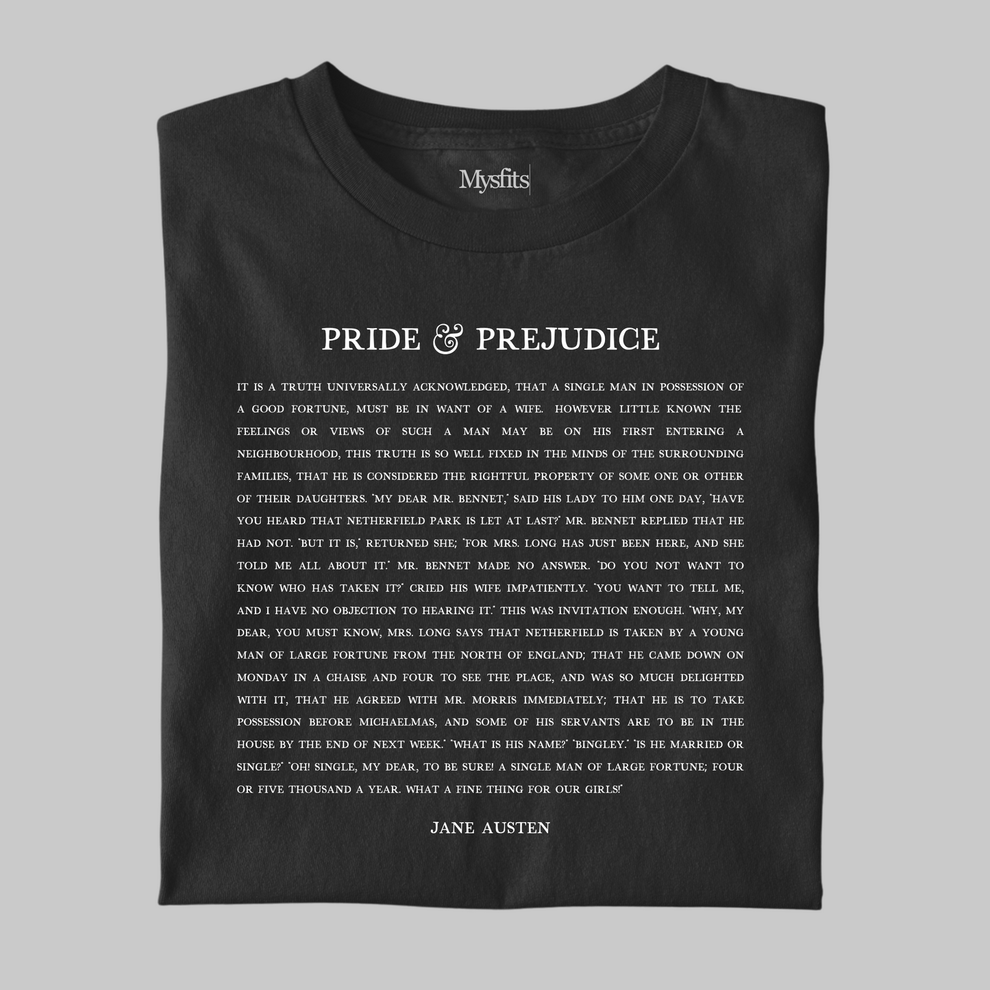 Pride & Prejudice: Literary Tee