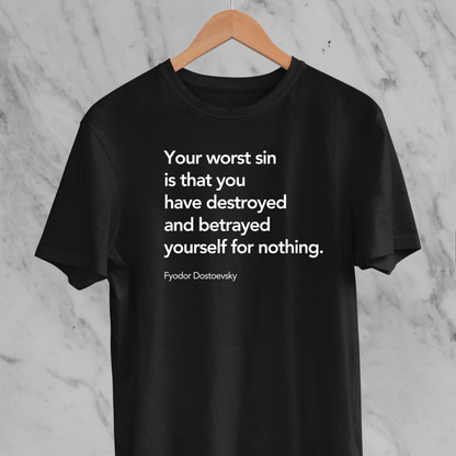 Your Worst Sin: Literature Tee
