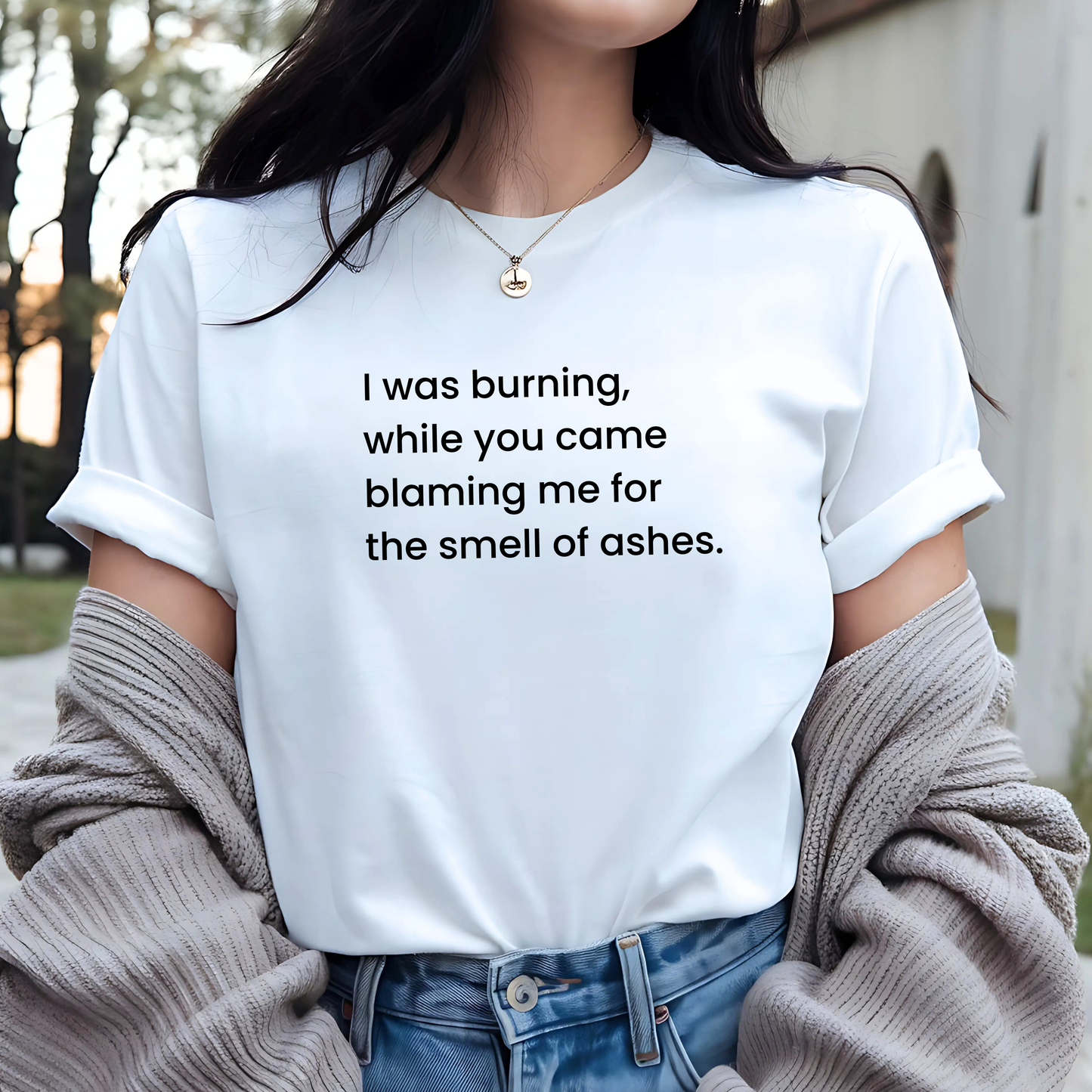 The Smell of Ashes: Literature Tee