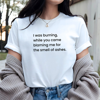 The Smell of Ashes: Literature Tee