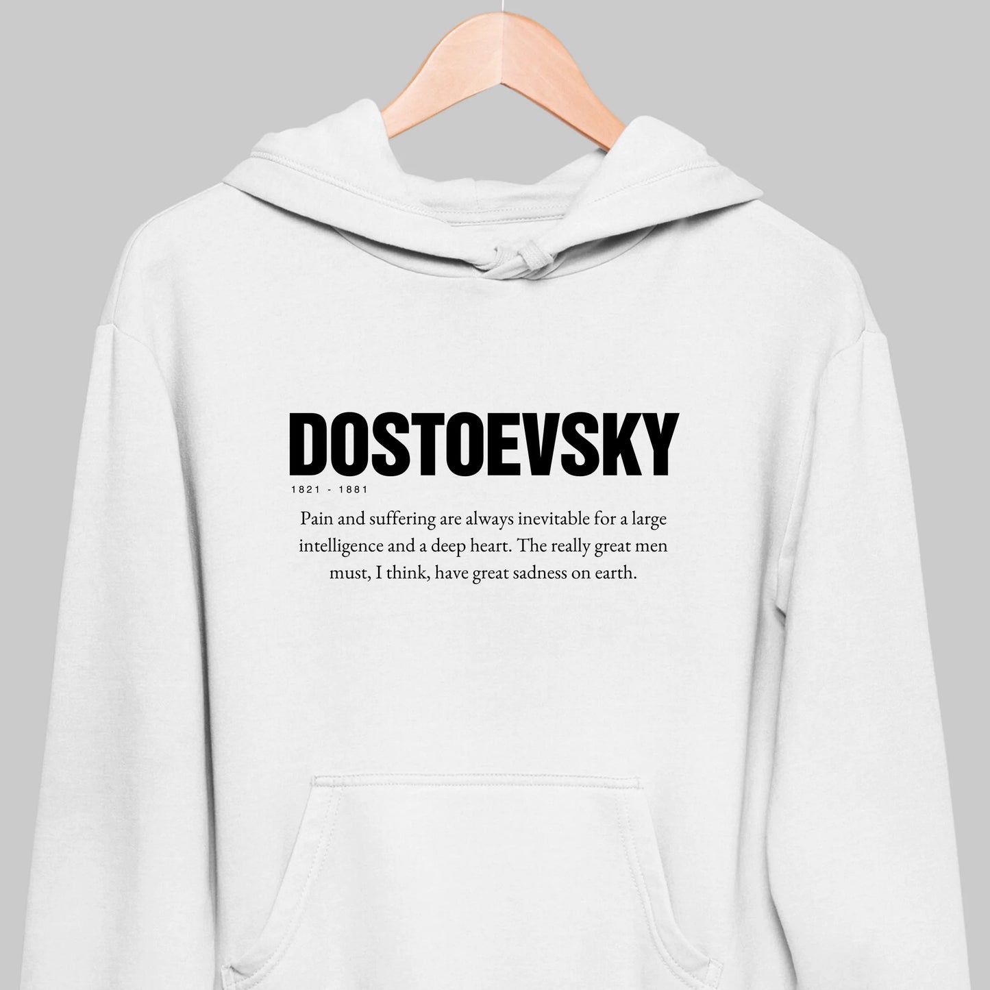 Dostoevsky: Literature Hoodie