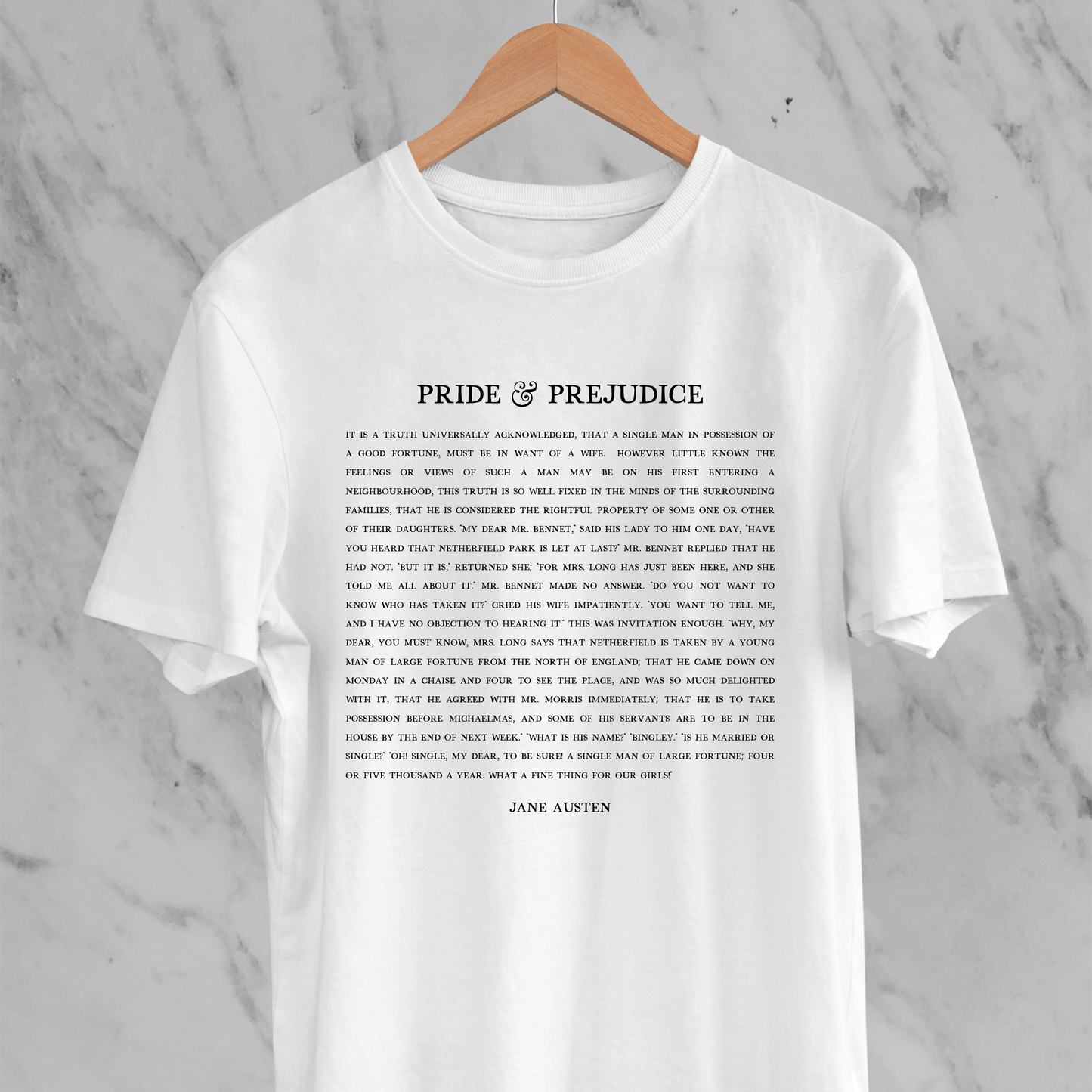 Pride & Prejudice: Literary Tee