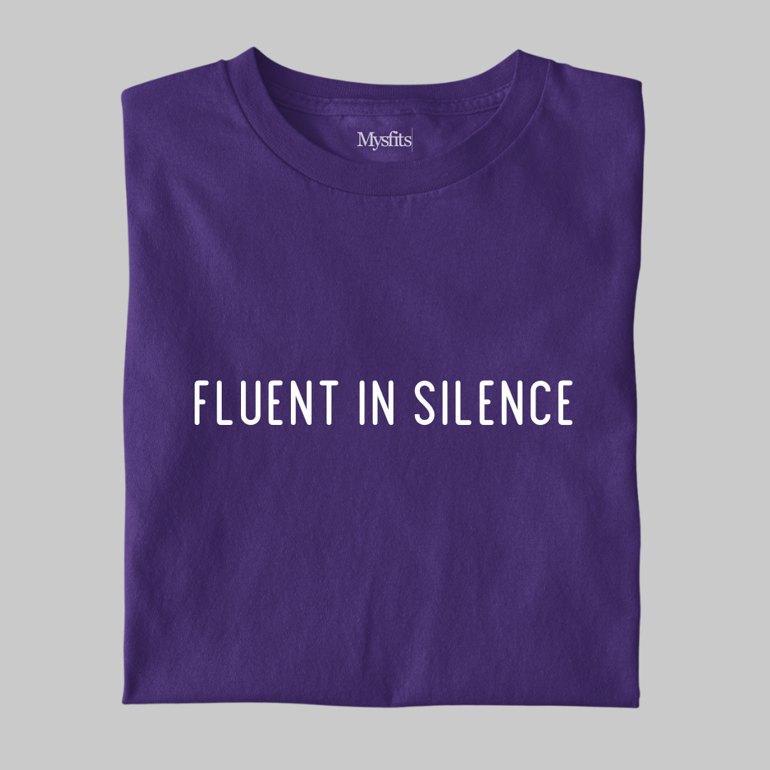 Fluent In Silence: Literature Tee [LIMITED EDITION]