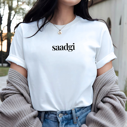 Saadgi: Simplicity Tee