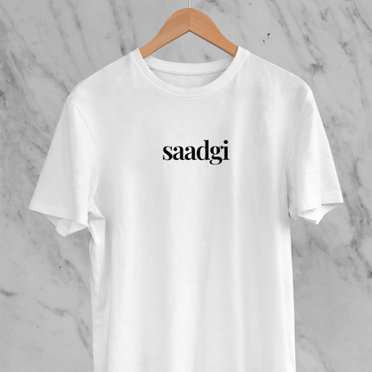 Saadgi: Simplicity Tee
