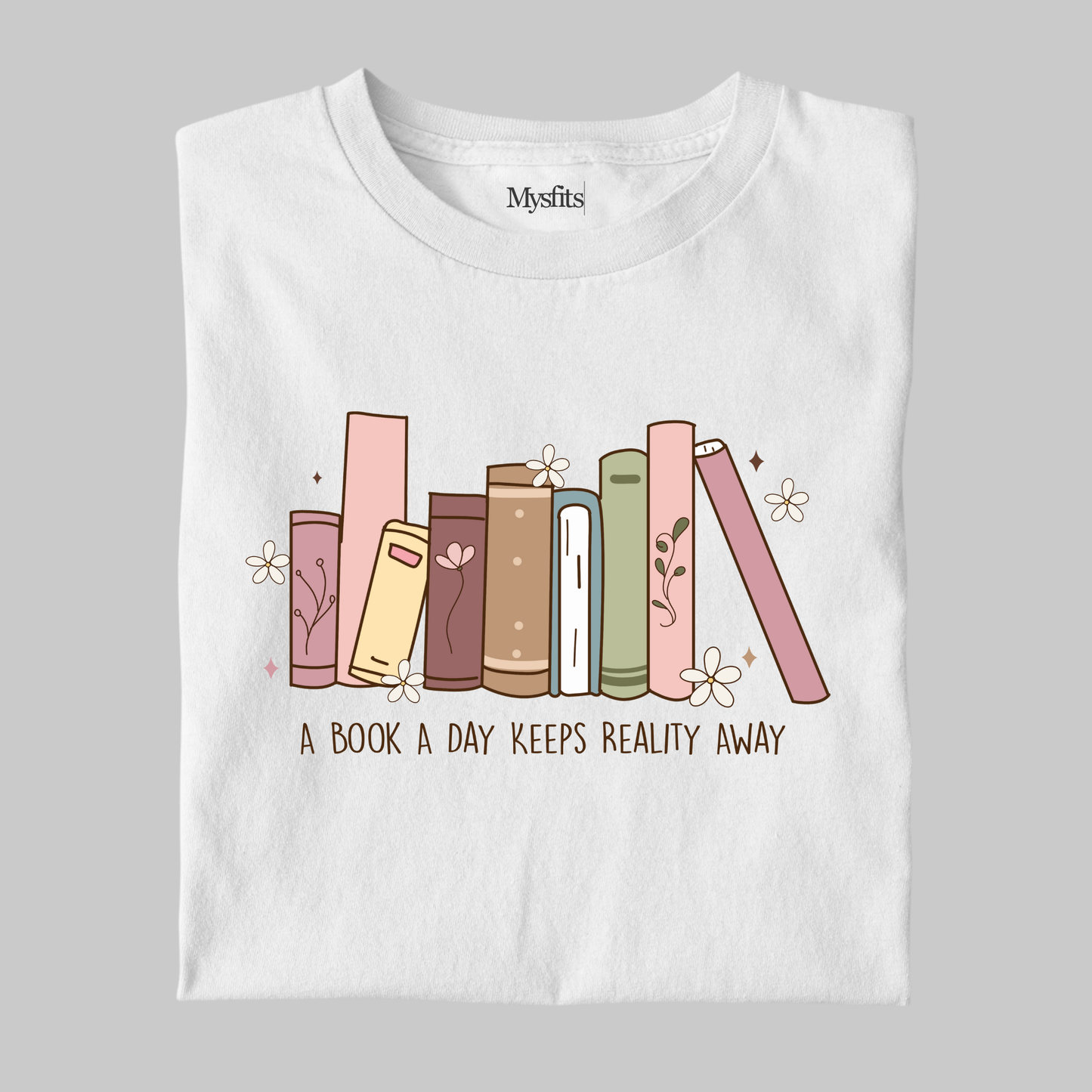 A Book A Day - Funny Tee