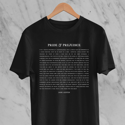 Pride & Prejudice: Literary Tee