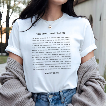 The Road Not Taken: Literature Tee