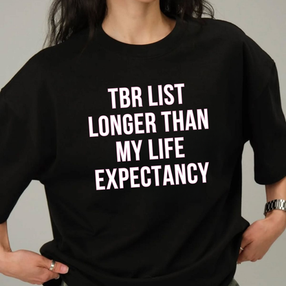 TBR List - Funny Tee
