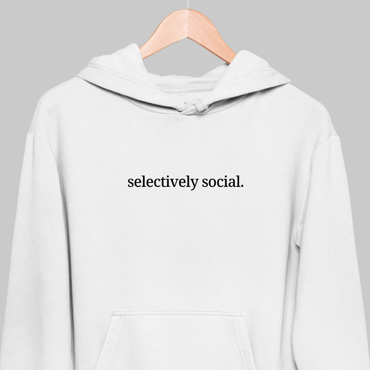 Selectively Social: Introvert Hoodie