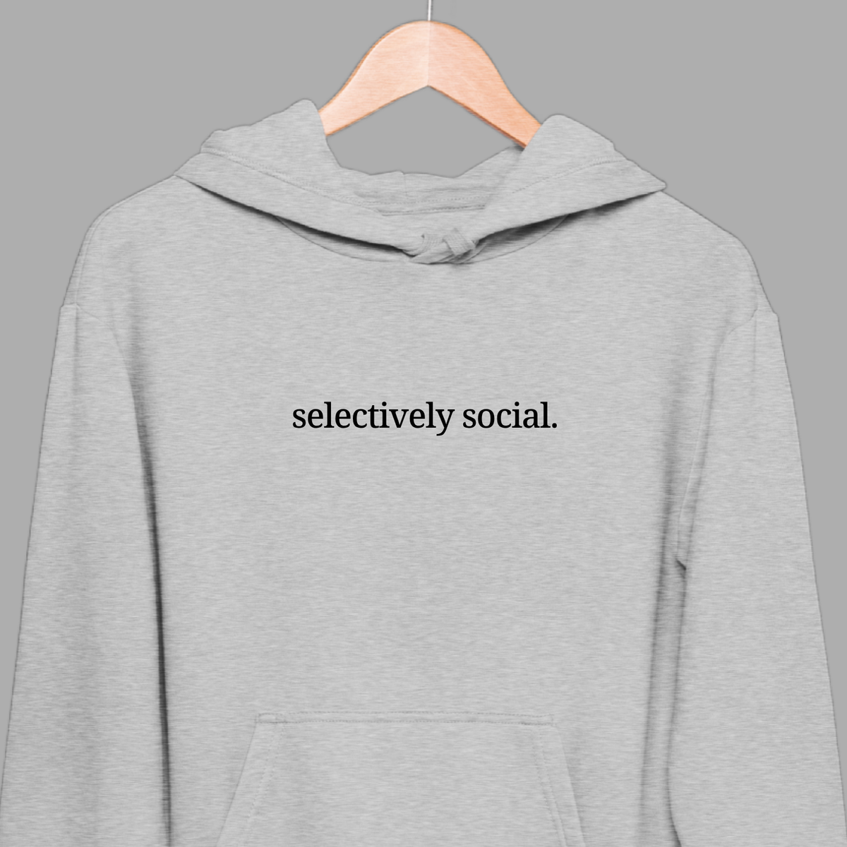 Selectively Social: Introvert Hoodie