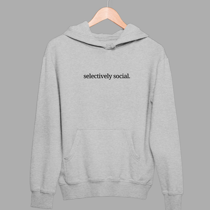 Selectively Social: Introvert Hoodie