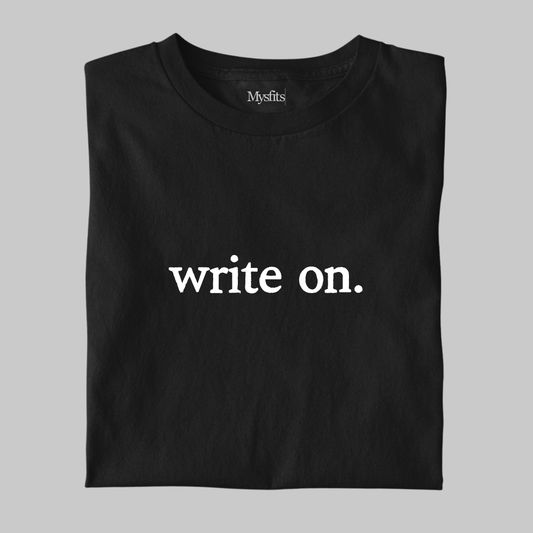 Write On: Minimal Tee
