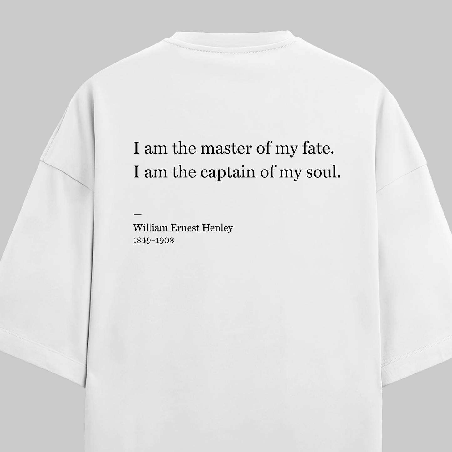 Invictus: Oversized Literature Tee