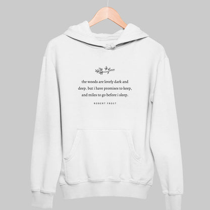 Robert Frost: Literature Hoodie