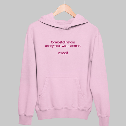 Anonymous: Woolf Literature Hoodie