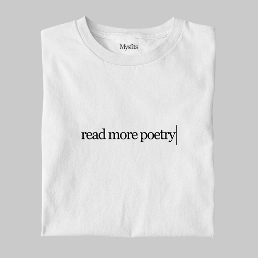 Read More Poetry: Minimal Tee