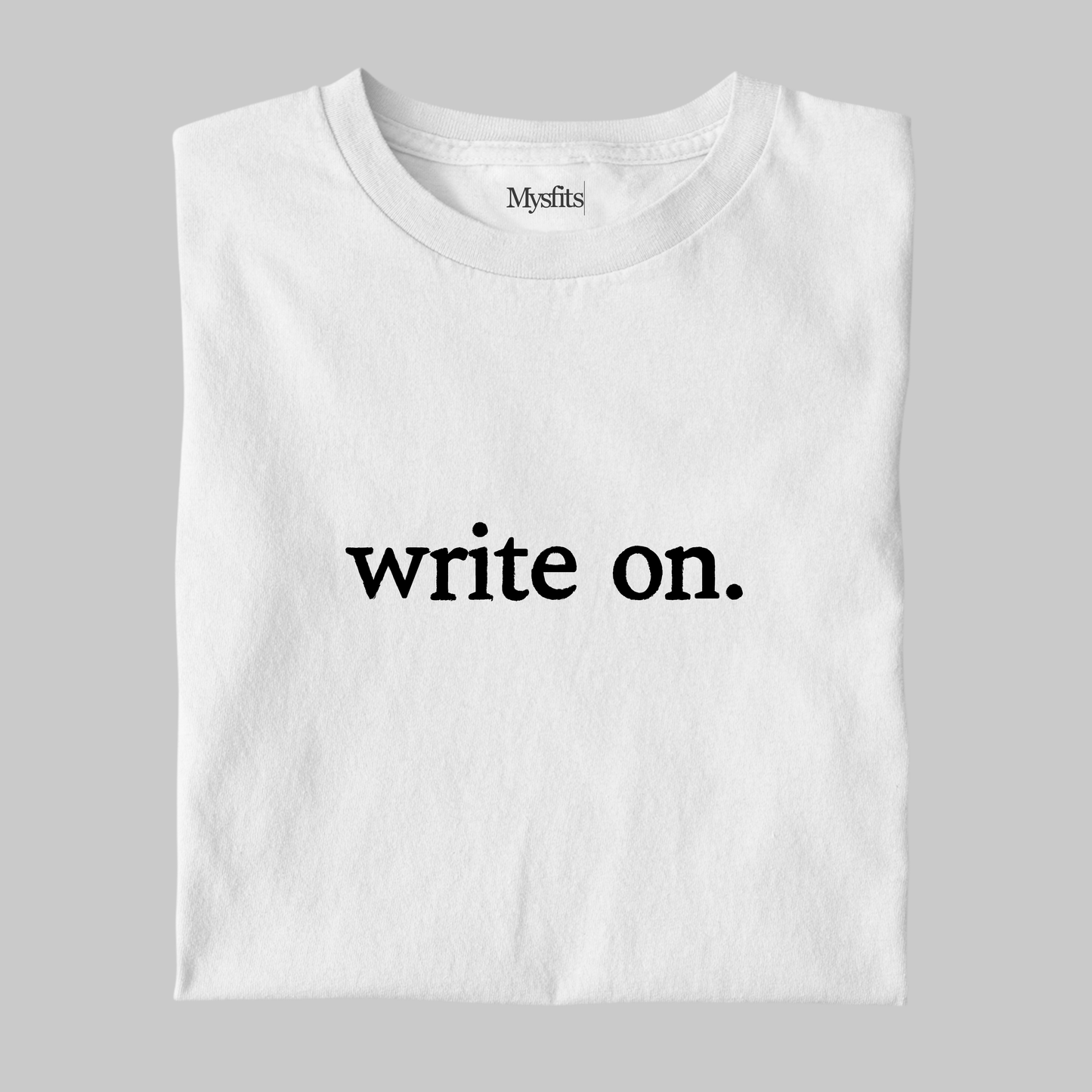Write On: Minimal Tee