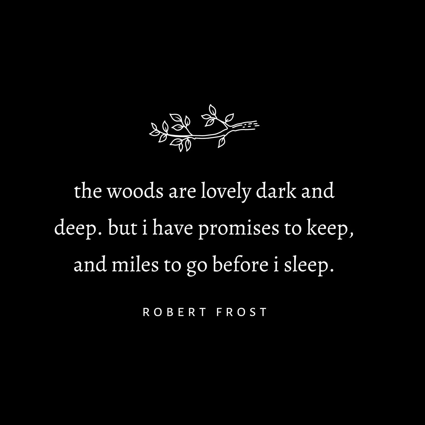 Robert Frost: Literature Hoodie