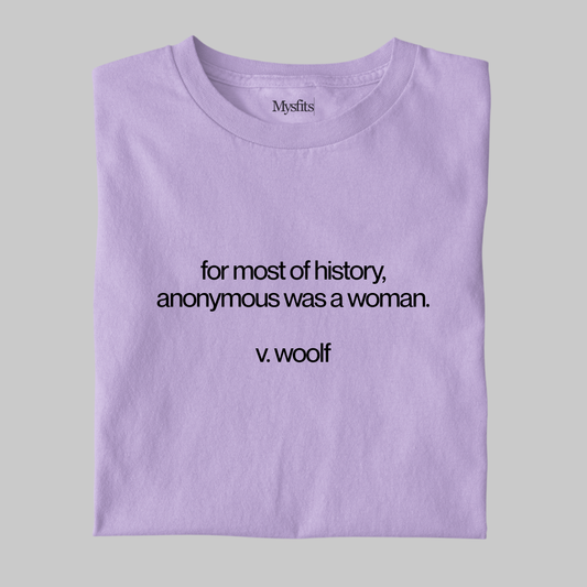Anonymous: Woolf Literature Tee