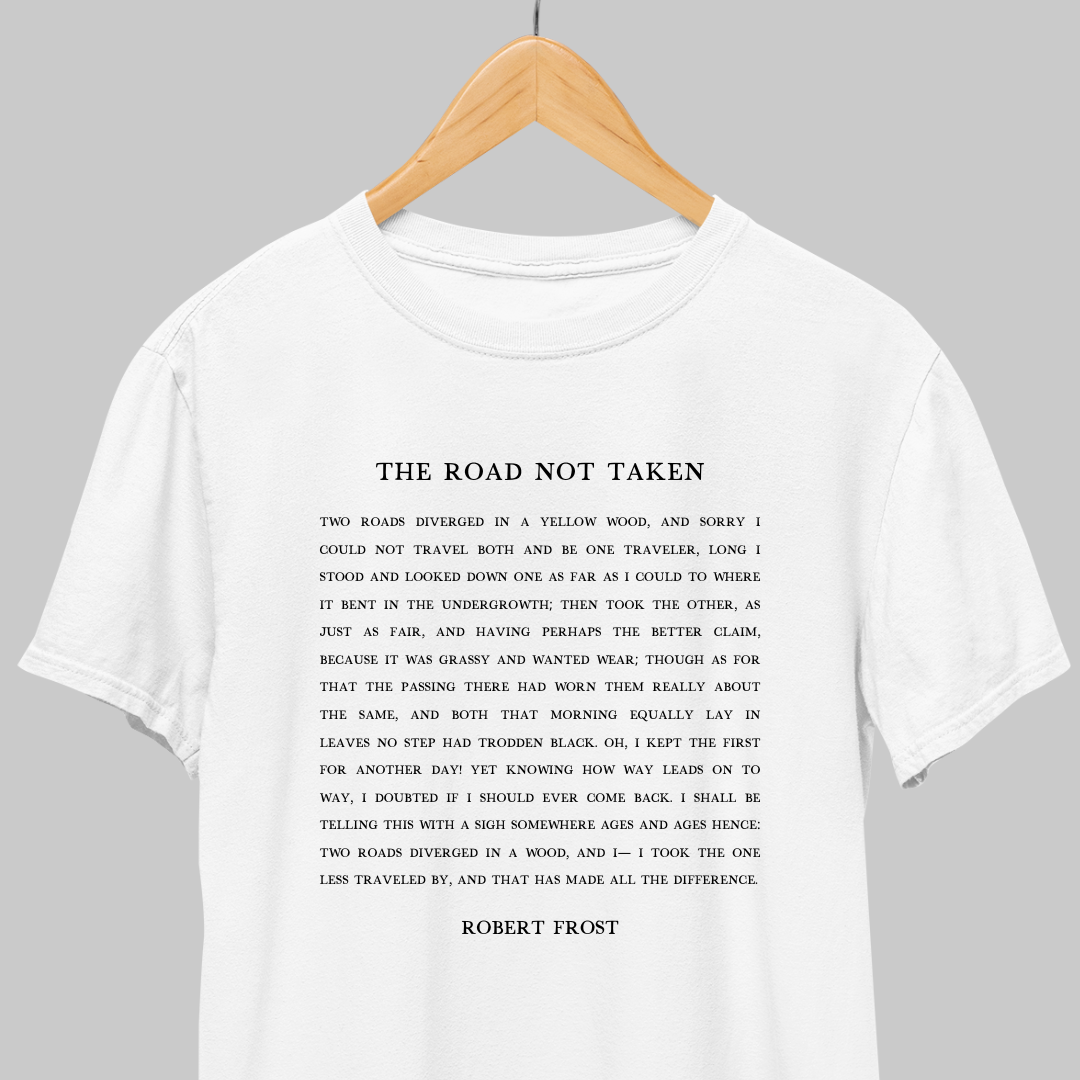 The Road Not Taken: Literature Tee