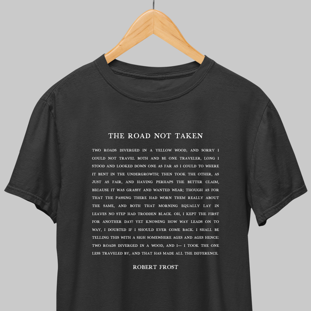 The Road Not Taken: Literature Tee