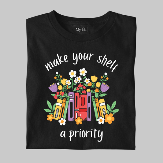Make Your Shelf A Priority: Floral Tee