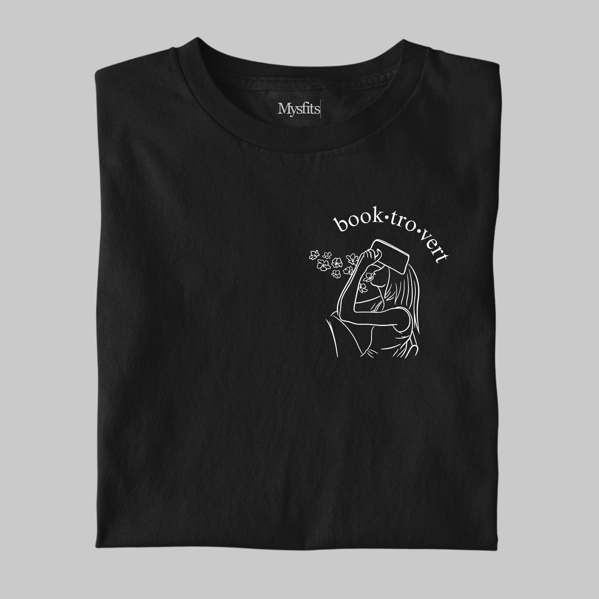 Booktrovert: Minimal Tee