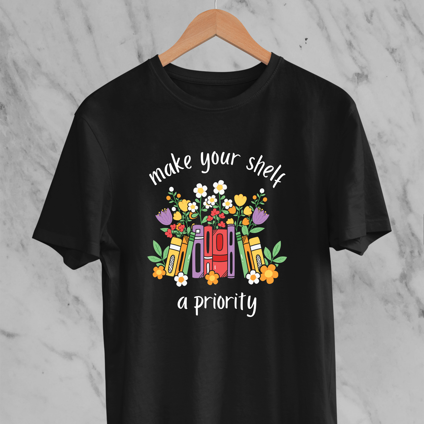 Make Your Shelf A Priority: Floral Tee