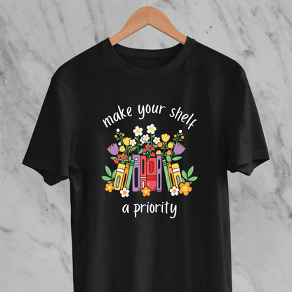 Make Your Shelf A Priority: Floral Tee