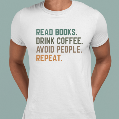 Read Books: Funny Tee