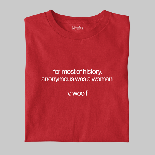 Anonymous: Woolf Literature Tee [LIMITED EDITION]