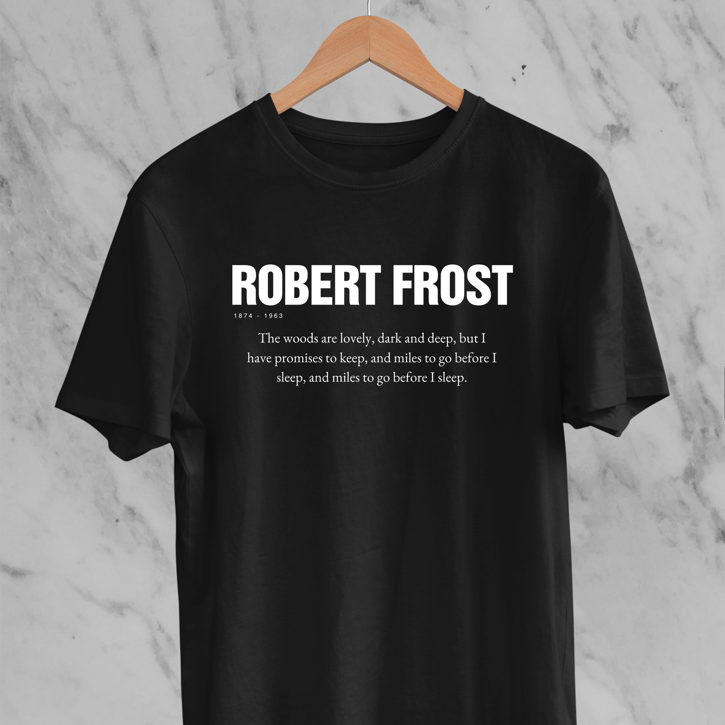 Robert Frost: Literature Tee