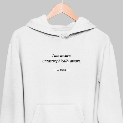 Catastrophically Aware: Literature Hoodie