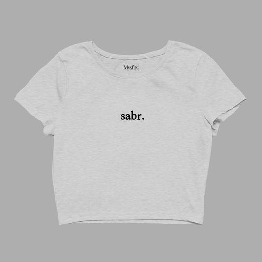 Sabr: Patience Crop Top