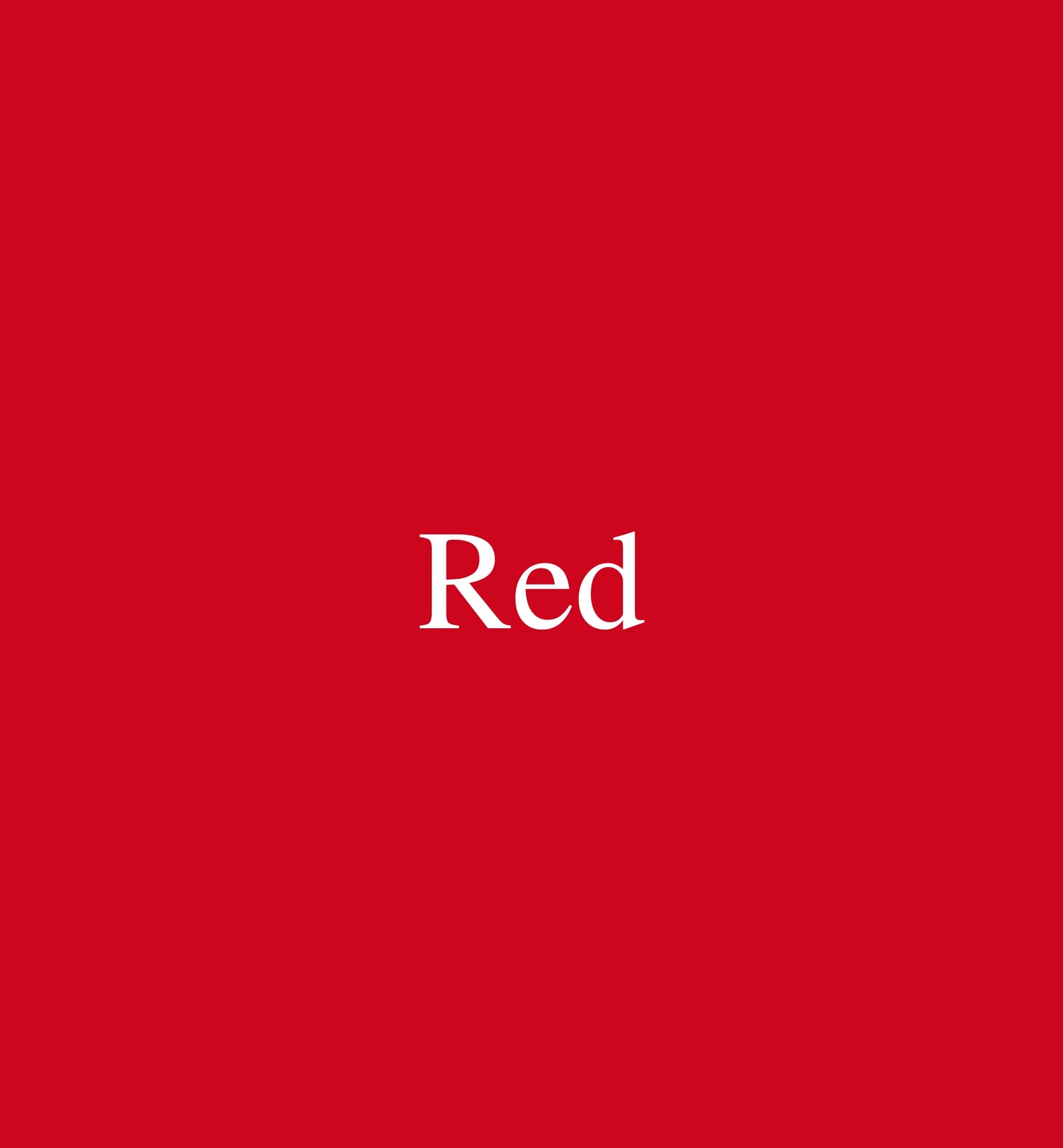 Solids: Red