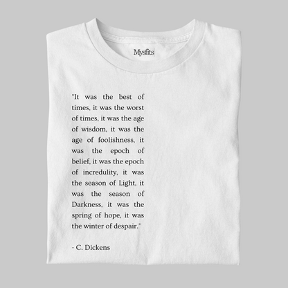 The Best of Times: Dickens Literature Tee