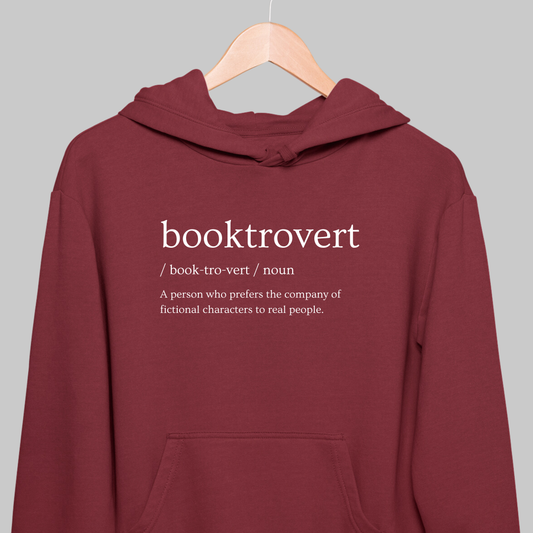 Booktrovert: Funny Definition Hoodie