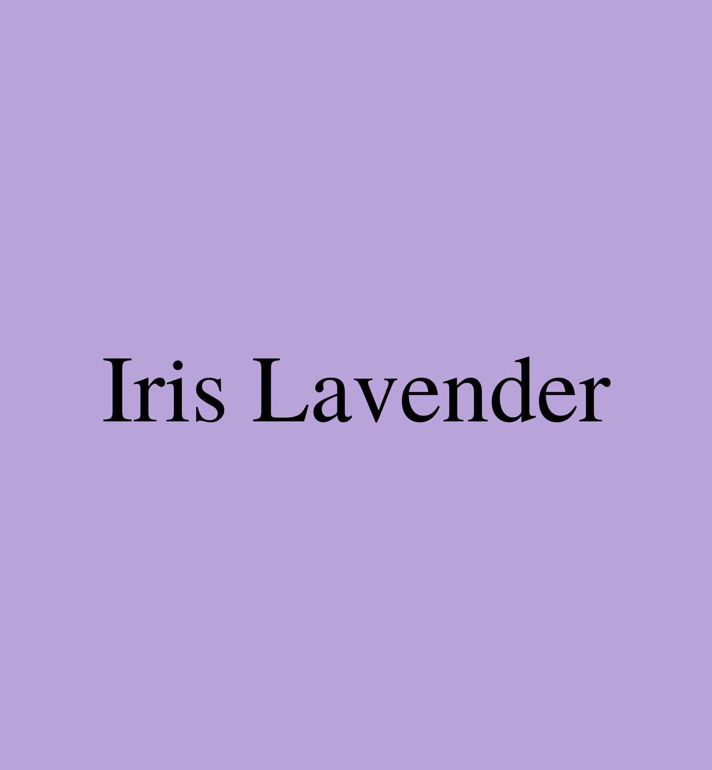 Solids: Iris Lavender