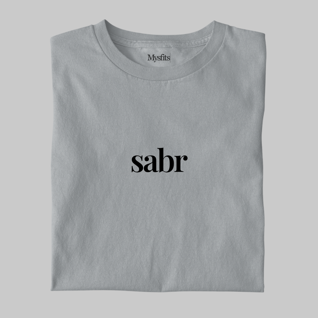 Sabr: Minimal Patience Tee [LIMITED EDITION]