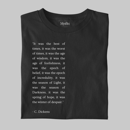 The Best of Times: Dickens Literature Tee