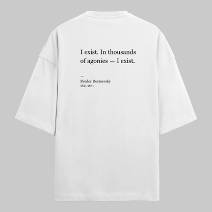 Thousands of Agonies: Oversized Dostoevsky Literature Tee